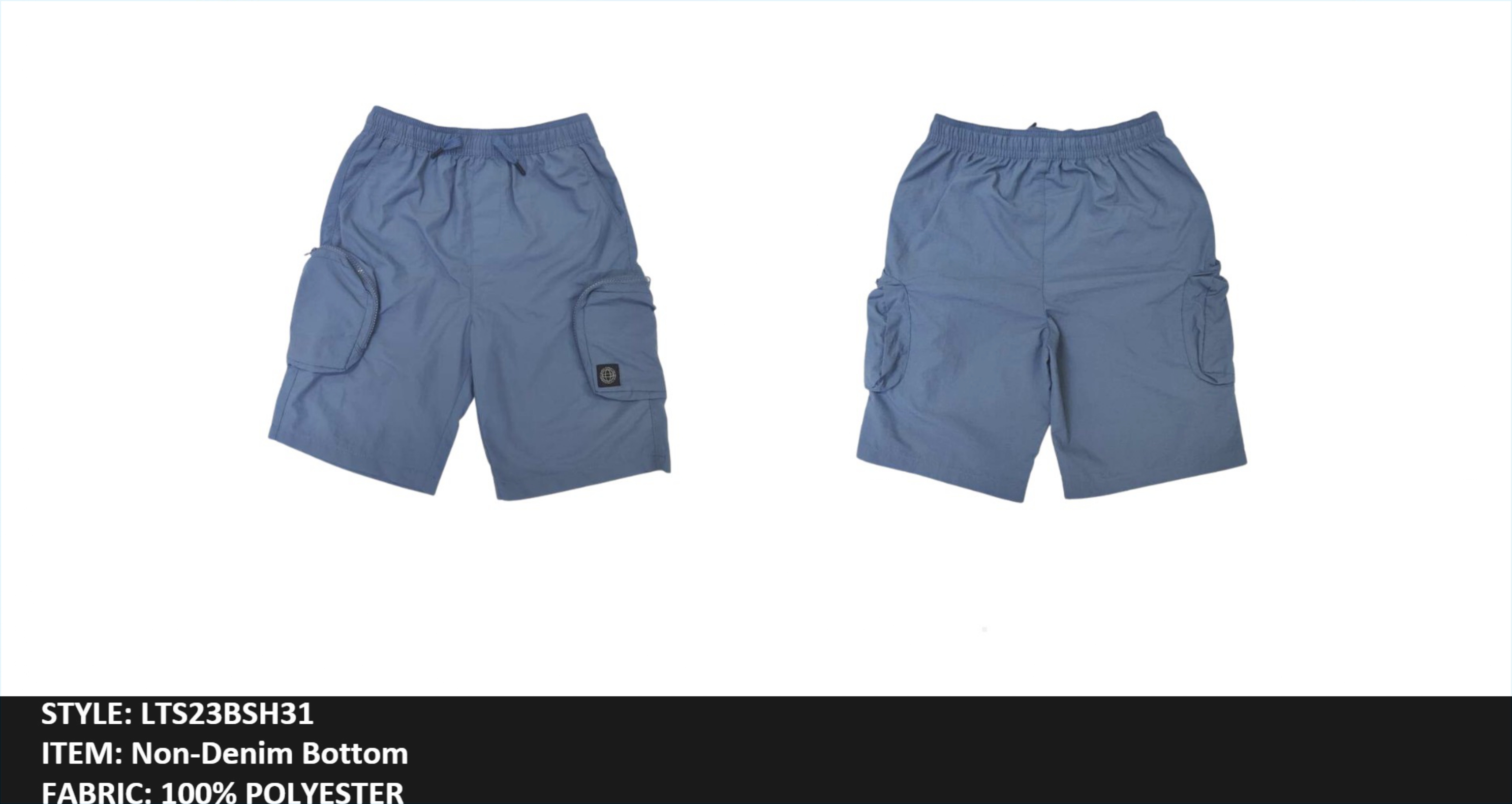 Non-Denim Bottom shorts(KIDS) shorts